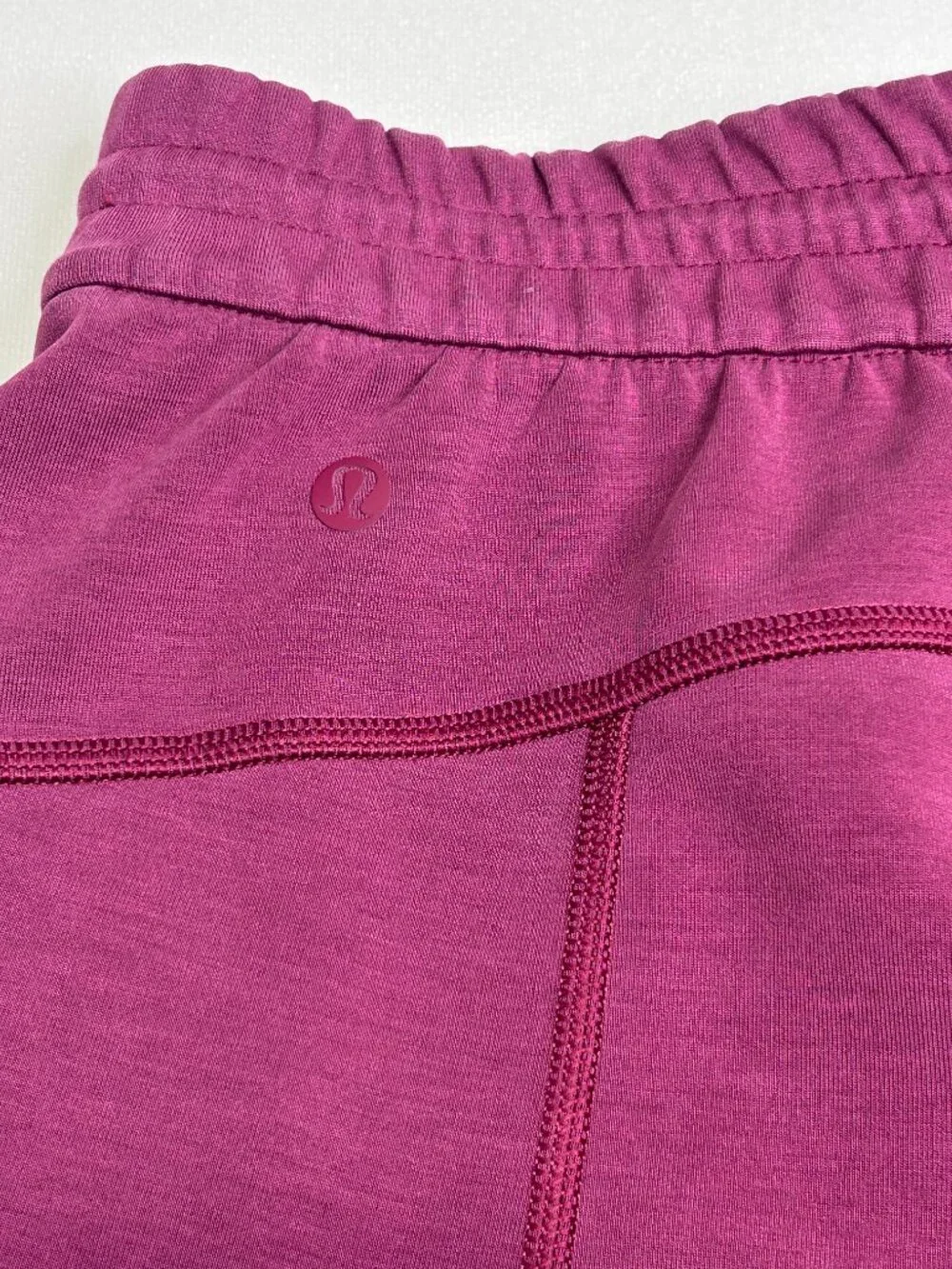 Lululemon Softstreme High Rise Pant Size 6 Magenta Plum Hemmed 27 Inseam